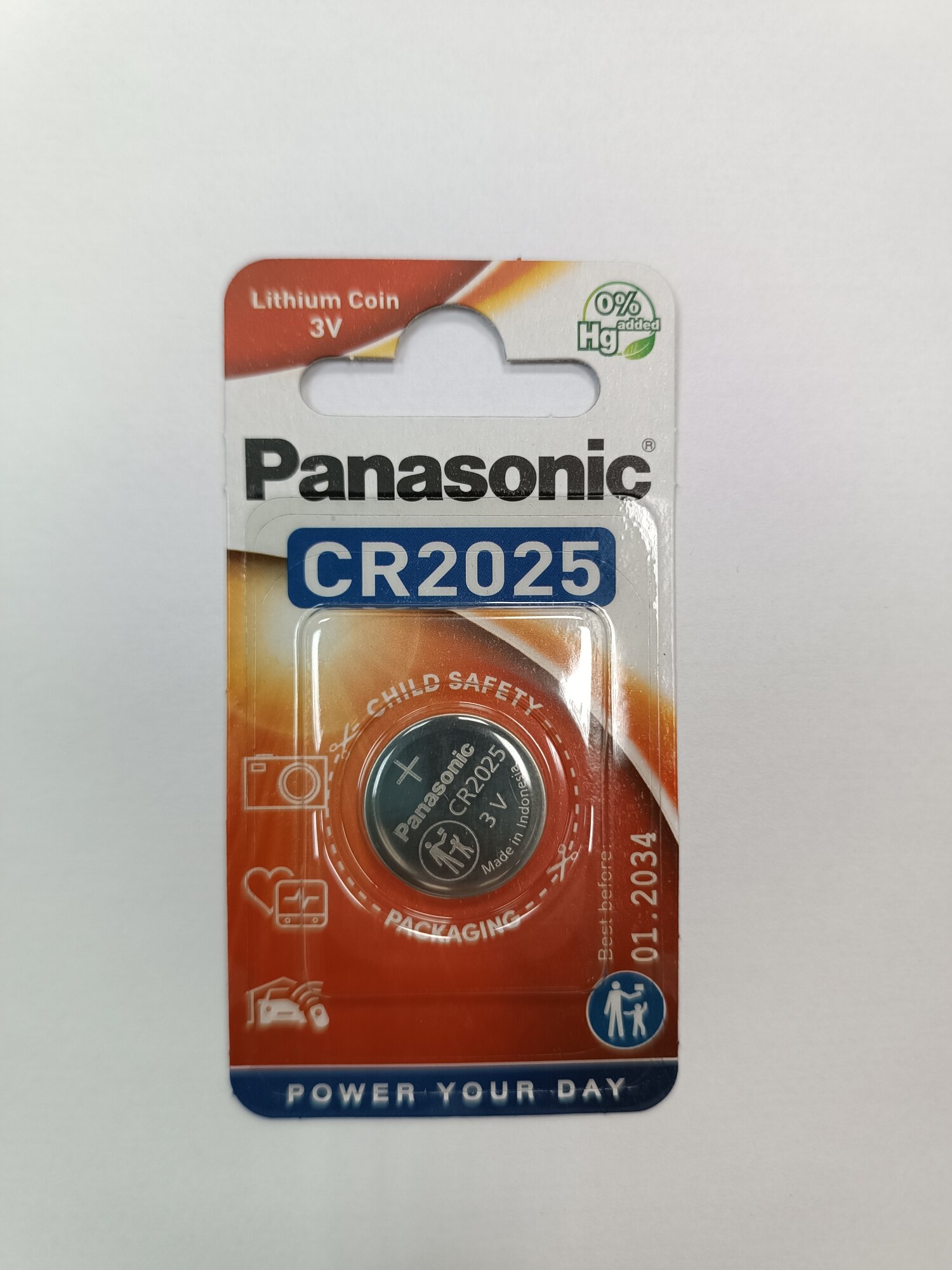 CR2025 (DL2025/BR2025/KCR2025/LM2025) Батарейка Panasonic Индонезия оригинал
