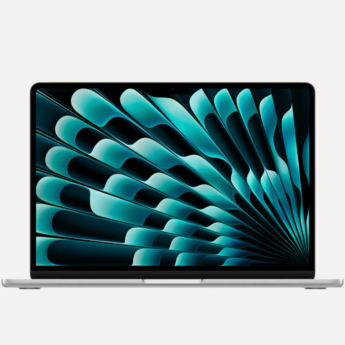 Изображение товара Ноутбук Apple MacBook Air 13 2025 M4 16GB/512GB SSD/Apple graphics 10-core Silver (MW0X3)