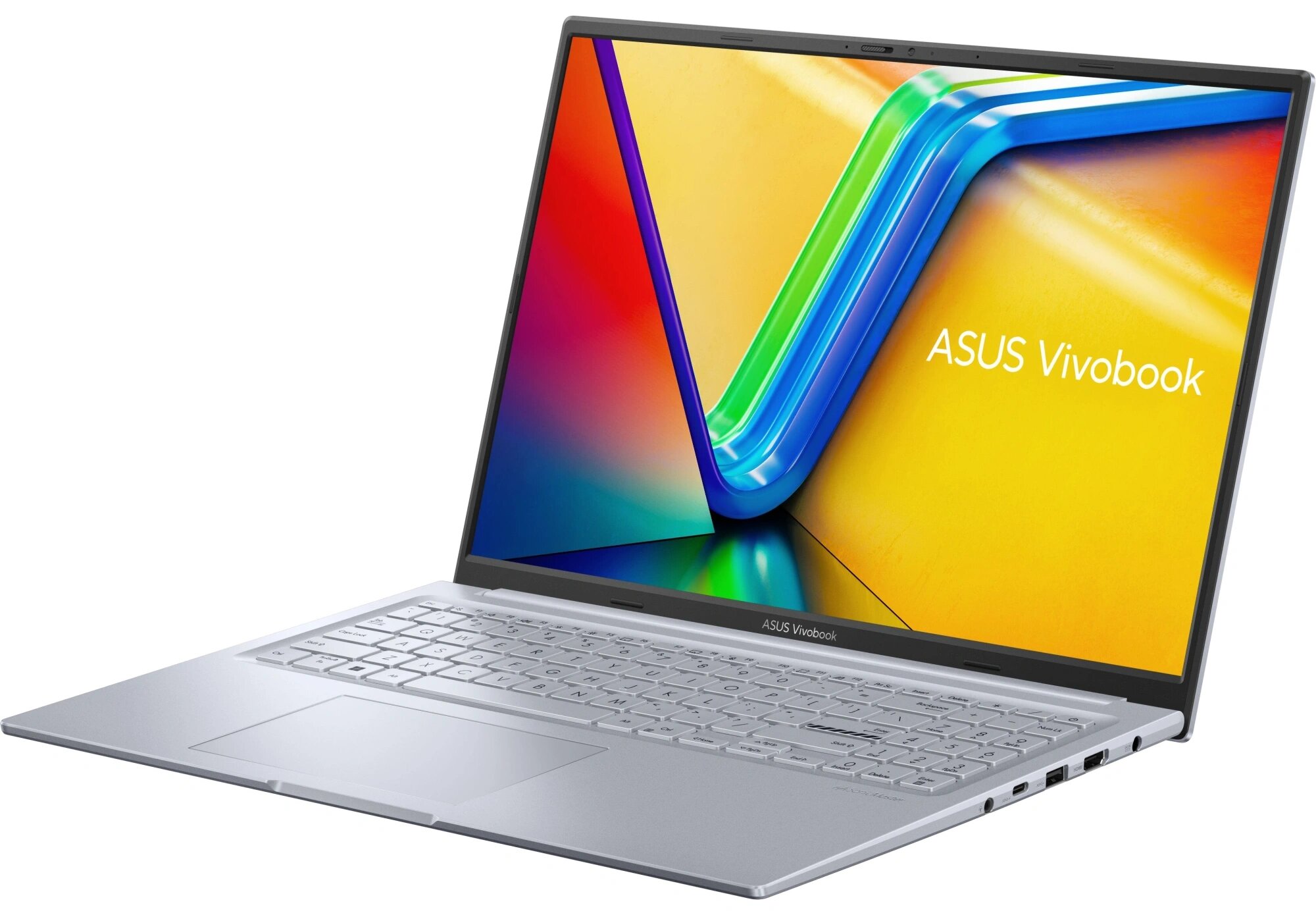 Ноутбук Asus VivoBook K3605VC-RP370, 16", Intel Core i5 13420H, DDR4 16ГБ, SSD 512ГБ, GeForce RTX 3050 4ГБ, серебристый — фото 1