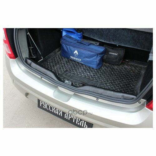 Renault Sandero 2009-2013 Накладка на порожек багажника NRS026302 Русская Артель nrs026302