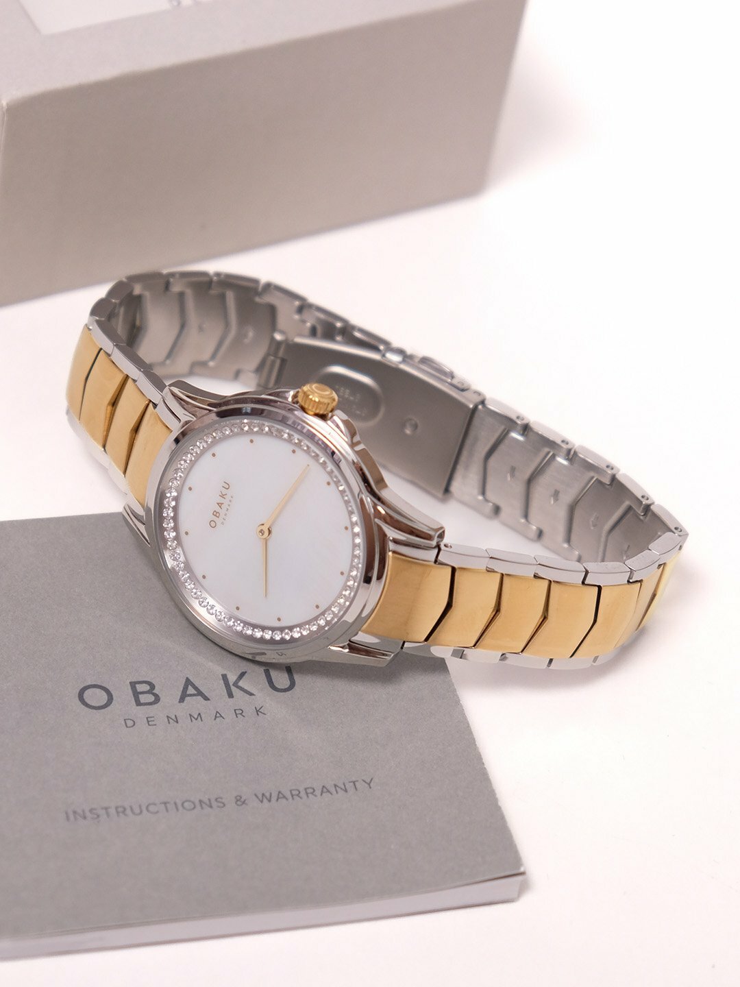 Наручные часы OBAKU, золотой/серебряный