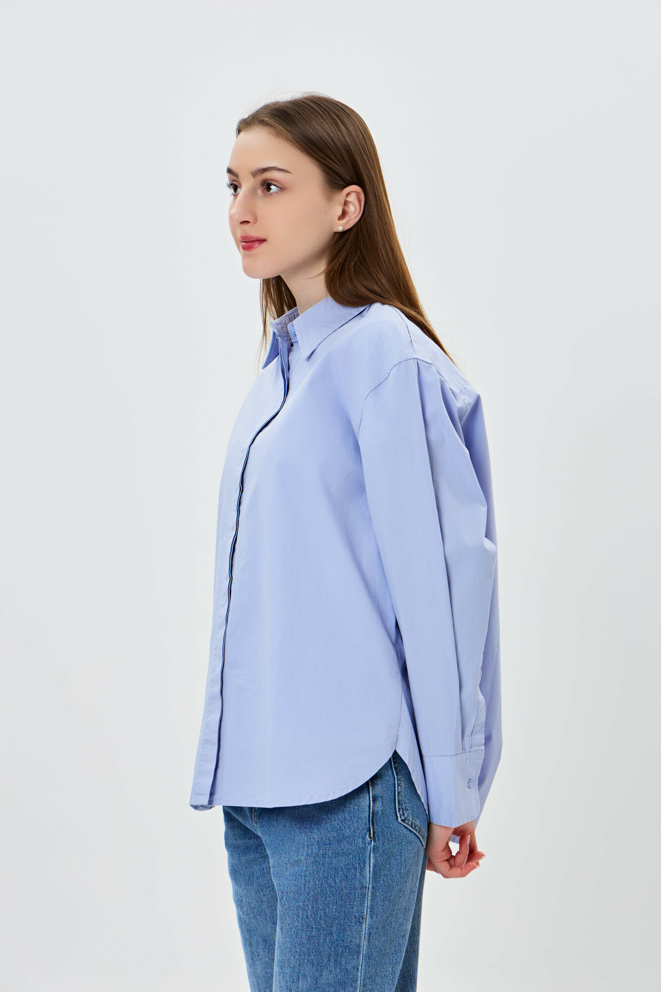 Рубашка TERRA PRO, размер M, light blue — фото 1