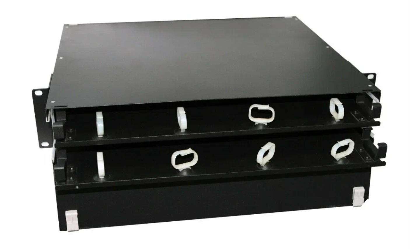 Hyperline Патч-панель FO-19BX-2U-F0-6xSLT-W120H32-EMP