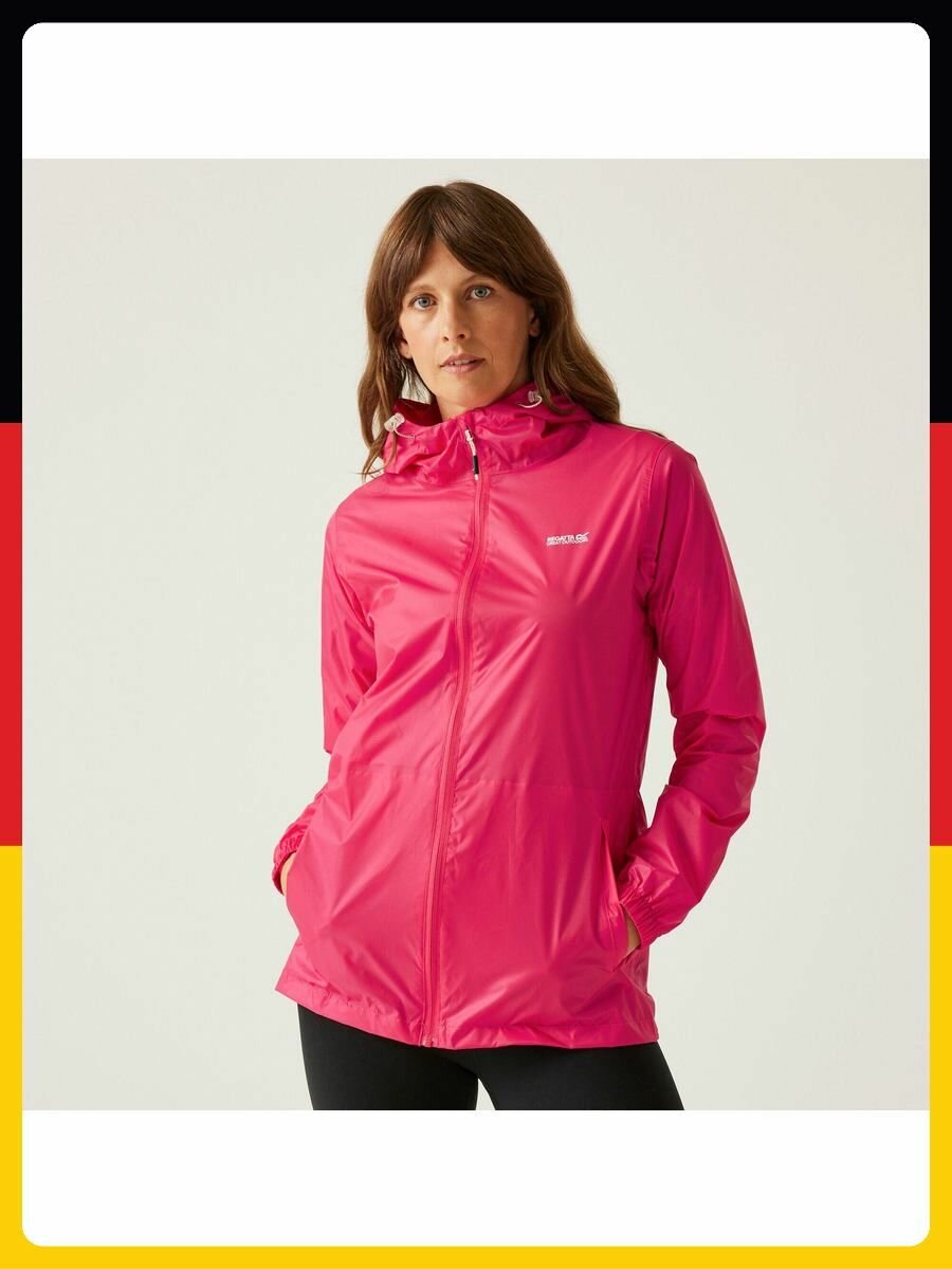 Куртка сноубордическая Decathlon Базовая коллекция, размер UK 8 / EU 34 / FR 36, розовый