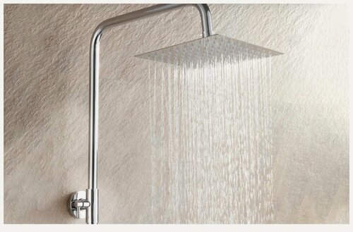 Изображение товара Верхний душ Frap F28-3, нержавеющая сталь, 1 режим, антиизвестковое покрытие