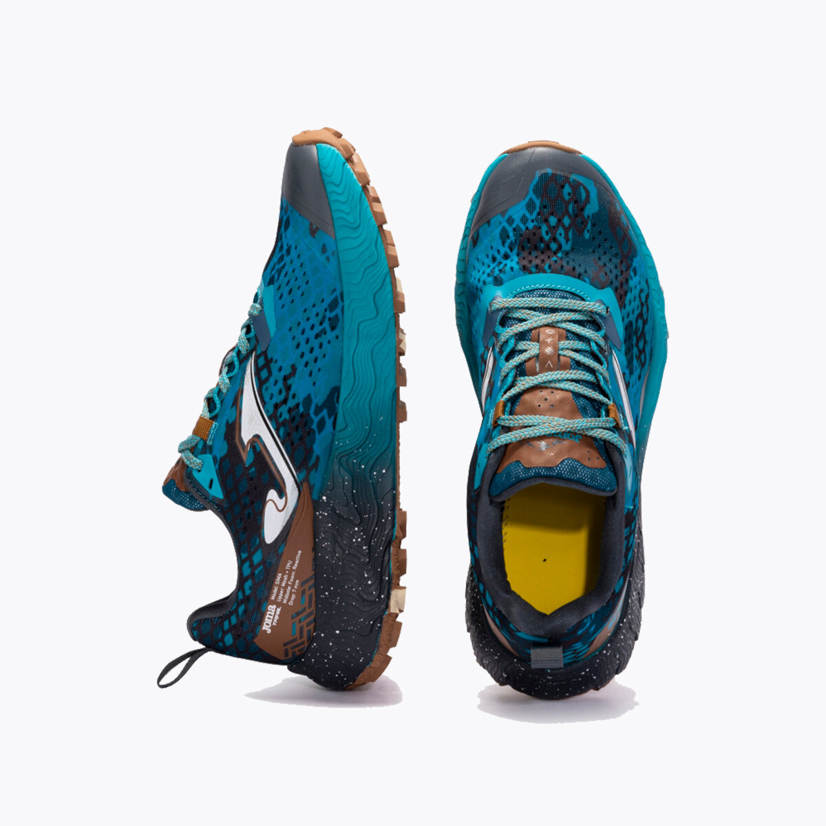 Кроссовки JOMA SIMA, размер 42.5, синий, коричневый, мультиколор — фото 1