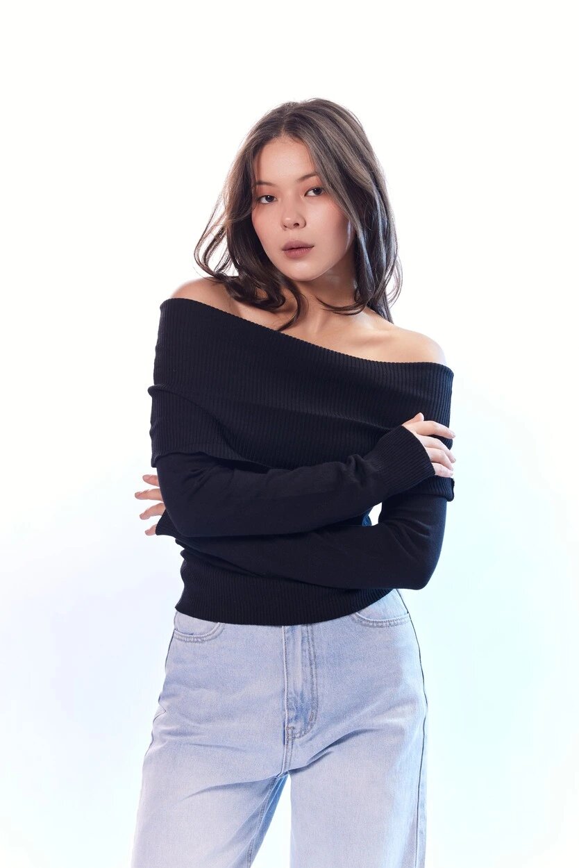 Джемпер Selfie, размер L, черный — фото 1