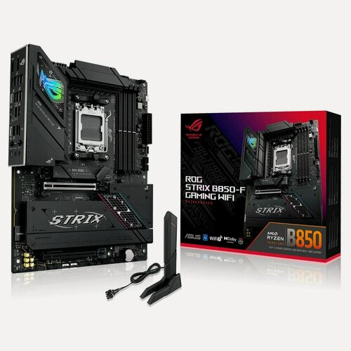 Изображение товара Материнская плата Asus ROG STRIX B850-F GAMING WIFI (90MB1J70-M0EAY0) черный