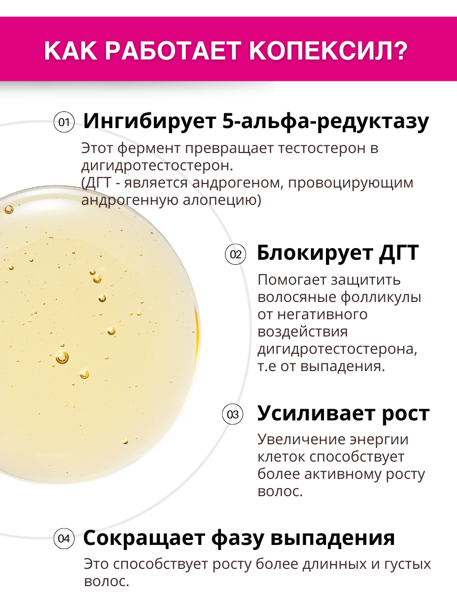 Картинки Сыворотка для роста волос, от выпадения с копексилом Doctor Heiler, 100 мл