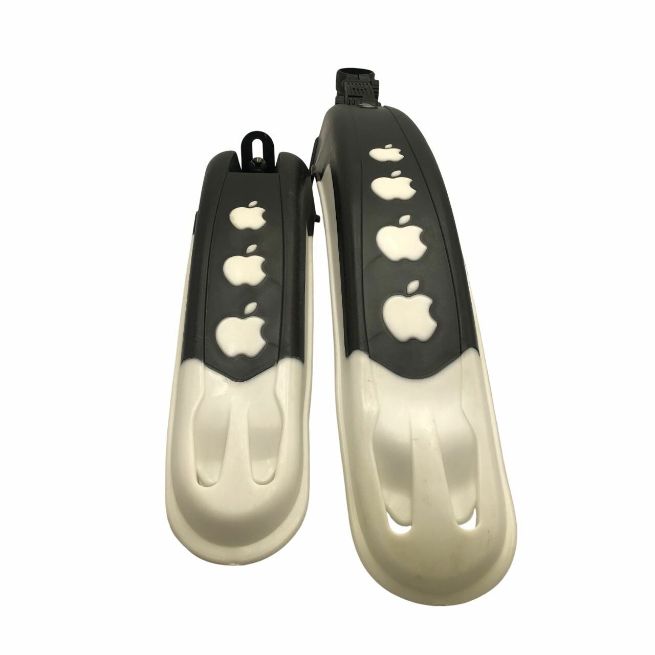 Крылья на велосипед яблоко белый