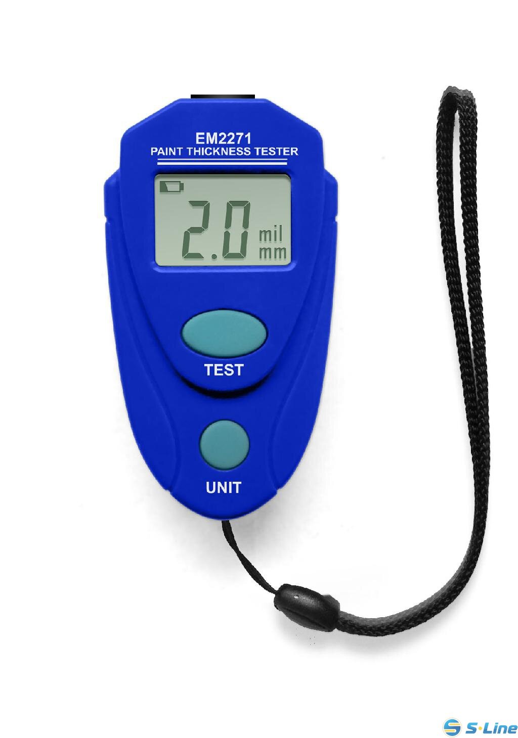 Толщиномер автомобильный EM2271 предназначен для измерения толщины лакокрасочное покрытие