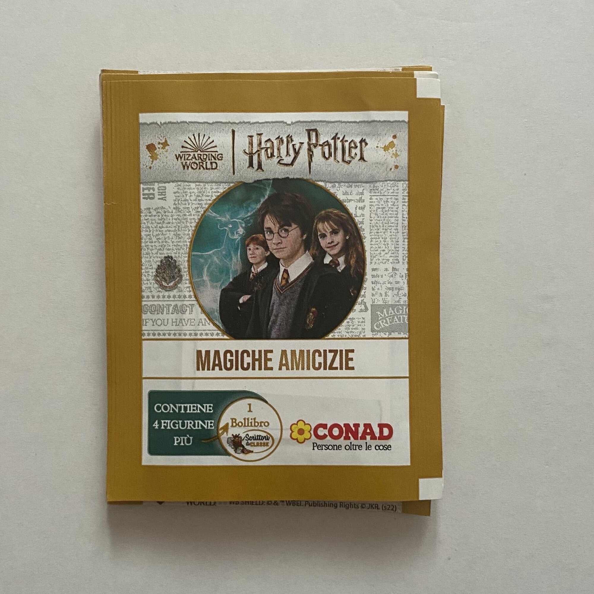 10 пакетиков - Harry Potter Magiche Amicizie 2022 (Гарри Поттер) Conad