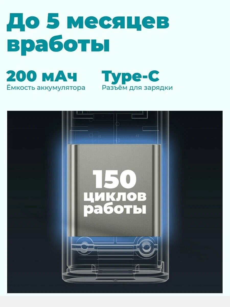 Алкотестеры Алкотестер Lydstro Breath Alcohol Tester T1 (YM-JJCY01), полупроводниковый