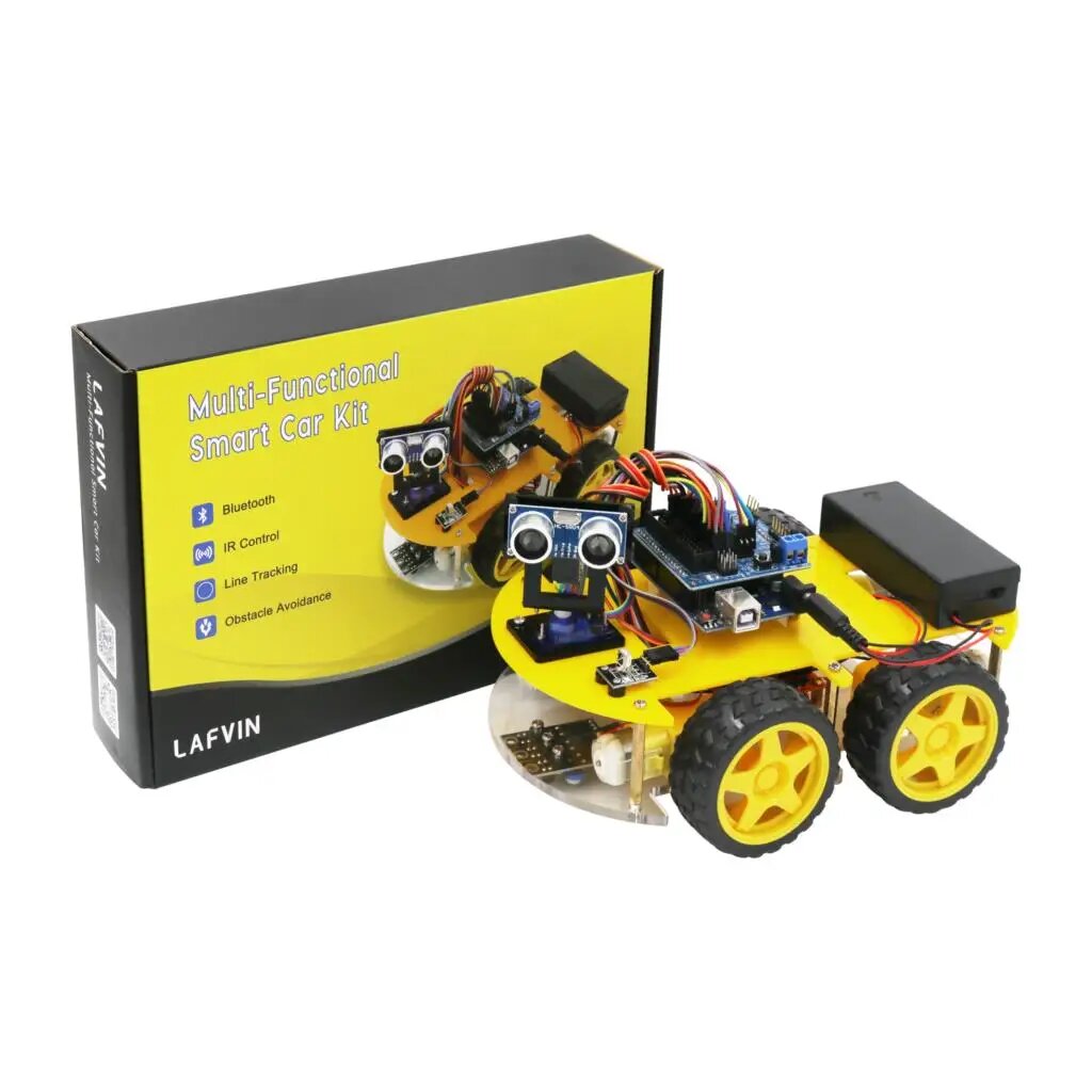 LAFVIN Многофункциональный 4WD набор роботов
