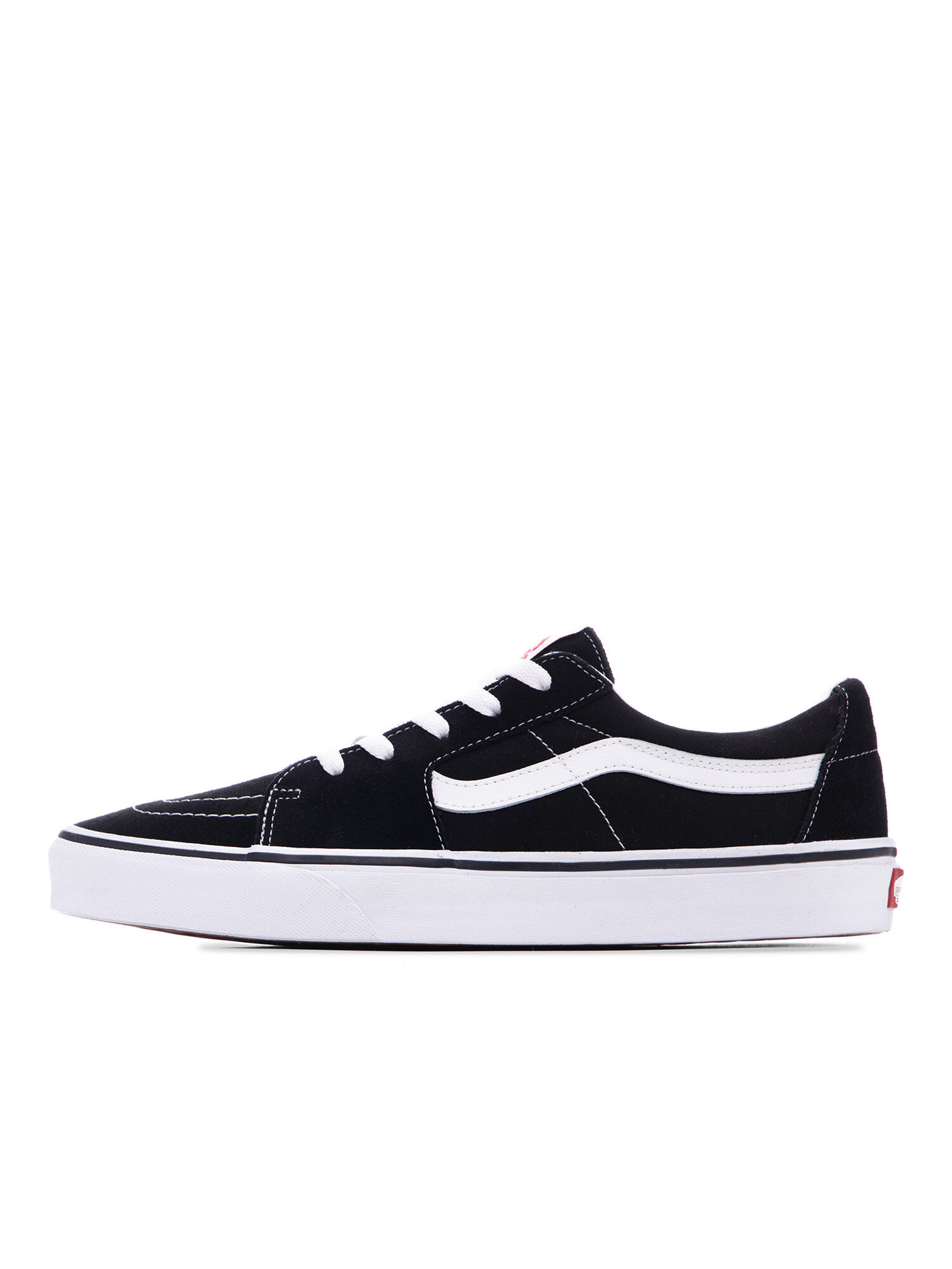 Кеды VANS Sk8-Low, полнота 6 (RU)/ на среднюю стопу, размер 44, черно-белый