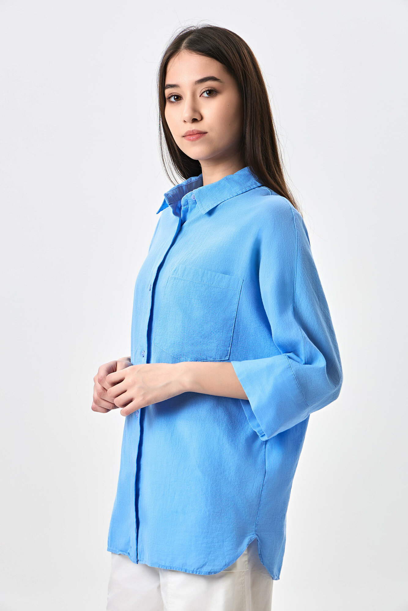 Блуза TERRA PRO, размер M, blue — фото 1