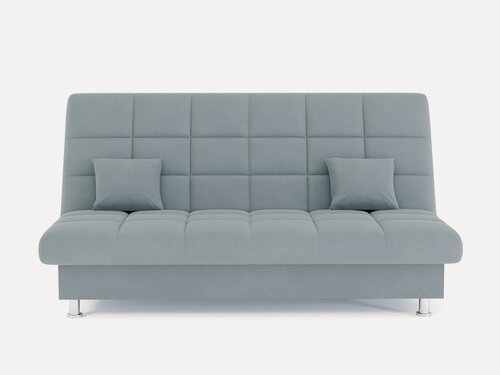 Изображение товара Диван "Юта" DiHall, велюровая обивка, прямой, механизм трансформации книжка