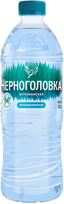 Картинки Вода Черноголовская, негазированная, 0,5 л, ПЭТ, 12 шт упаковка
