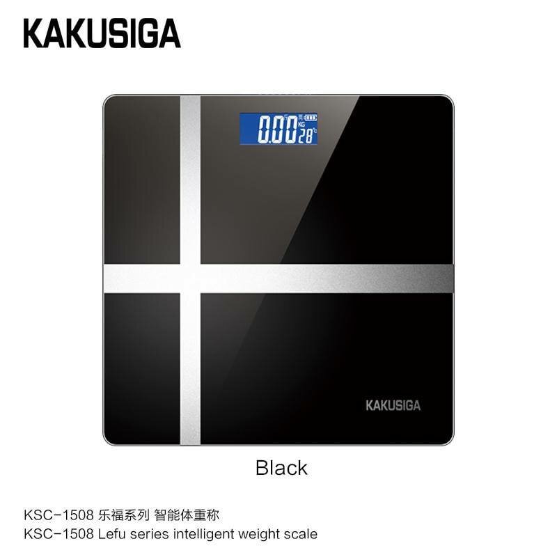KAKUSIGA Smart Scale - цифровые весы (180 кг, закаленное стекло, автоматическое включение) хорошее качество — фото 1