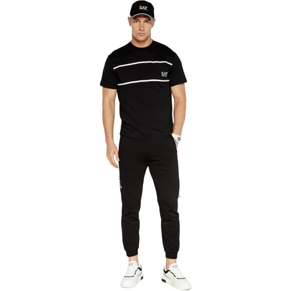Футболка EA7 EMPORIO ARMANI, размер S, черный — фото 1