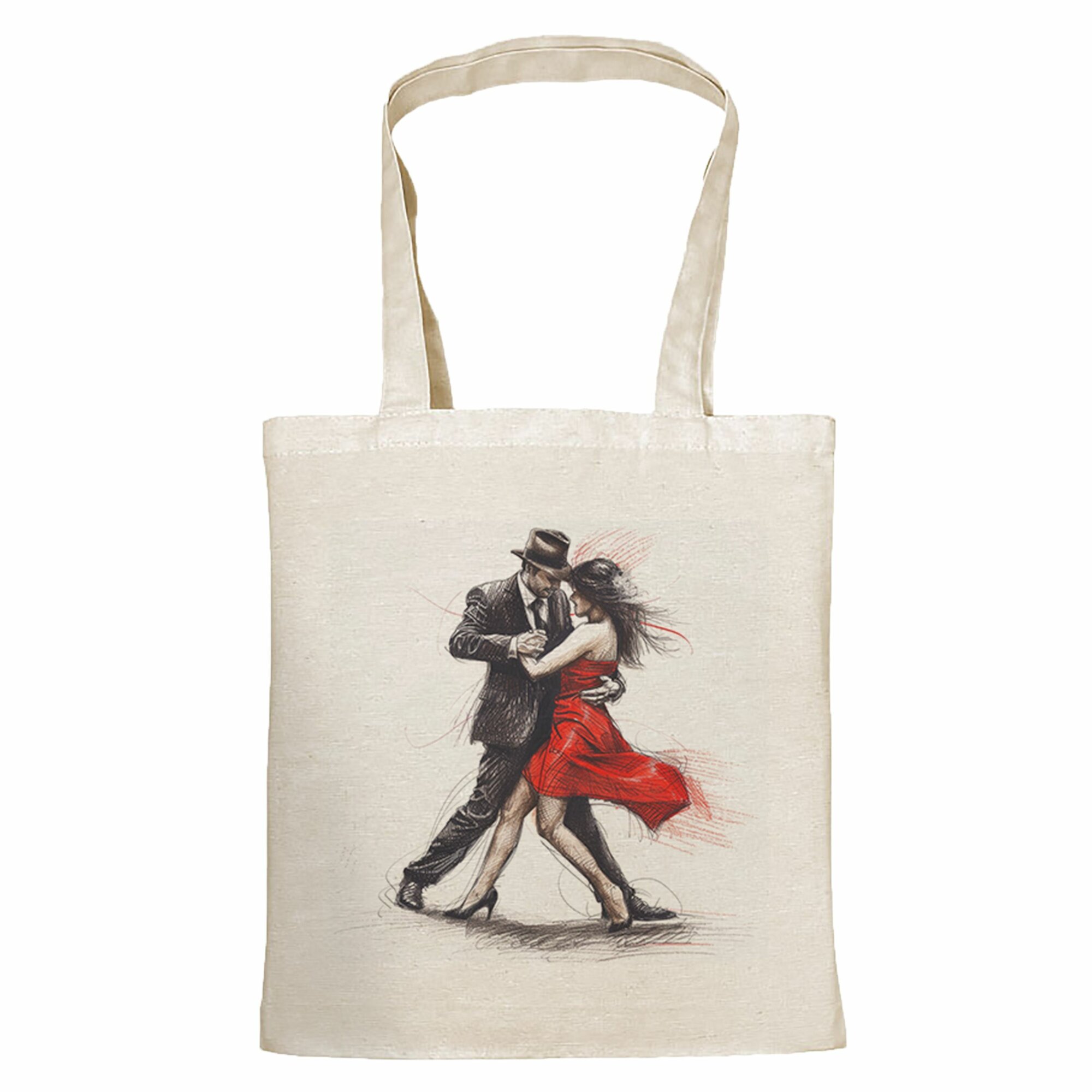 Сумка шоппер Gerasim, черный, красный, серый — фото 1