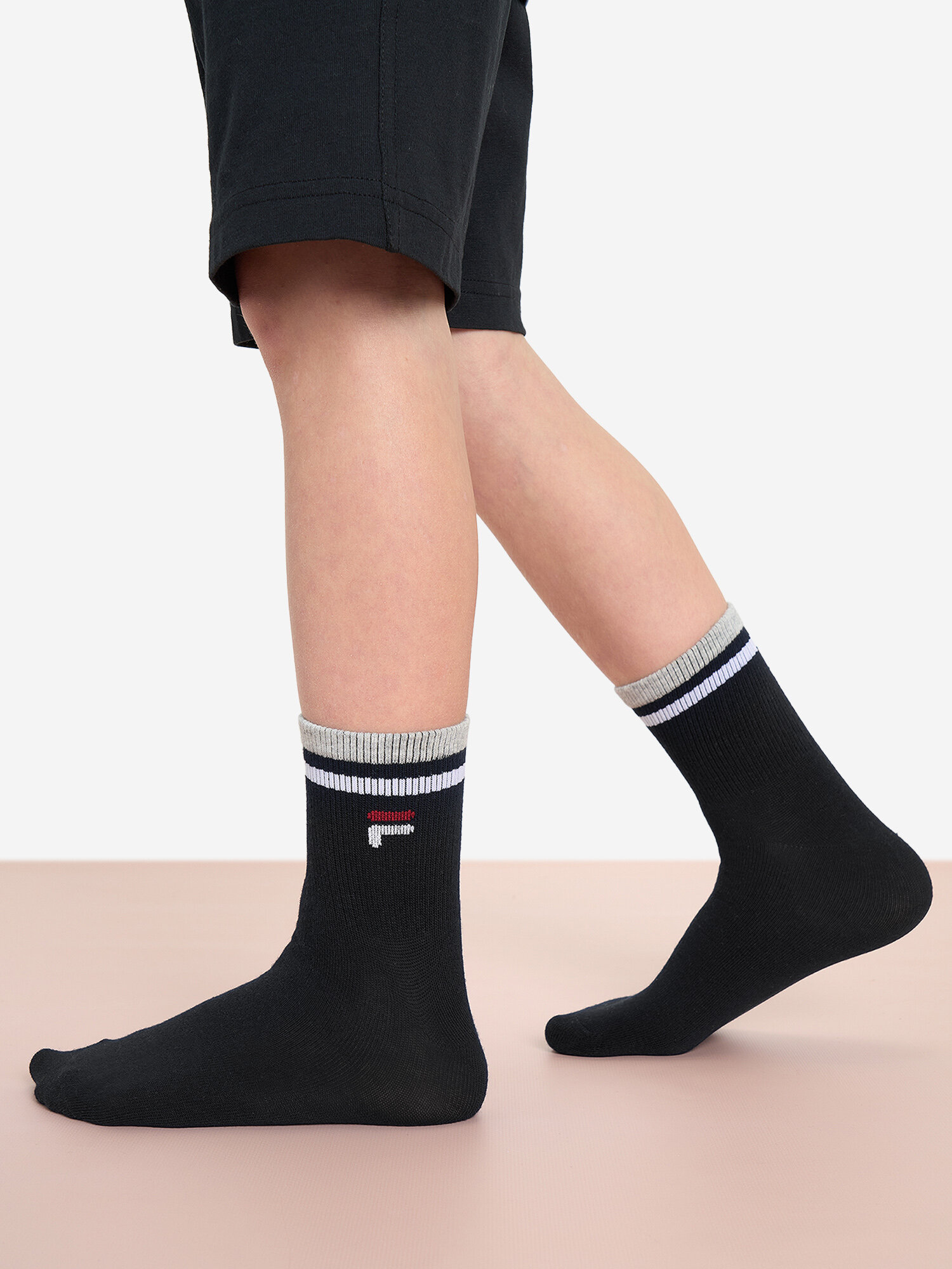 Носки Fila размер 28-30, мультицвет