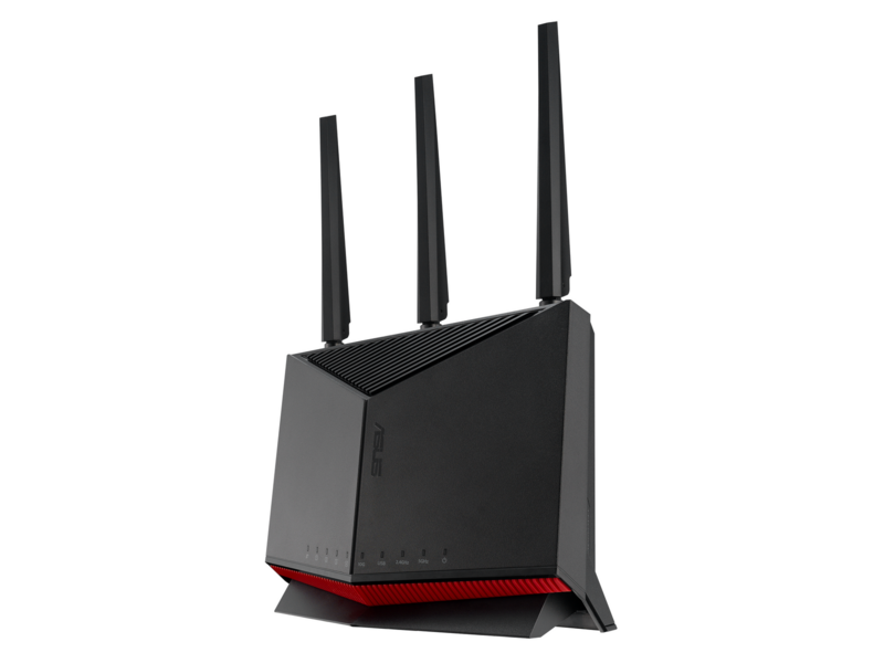 Маршрутизатор RT-BE86U (RT-BE86U/EU) WiFi 7 10G 4х2.5G 2хUSB 1032+5764Mbps 5GHz/2.4GHz