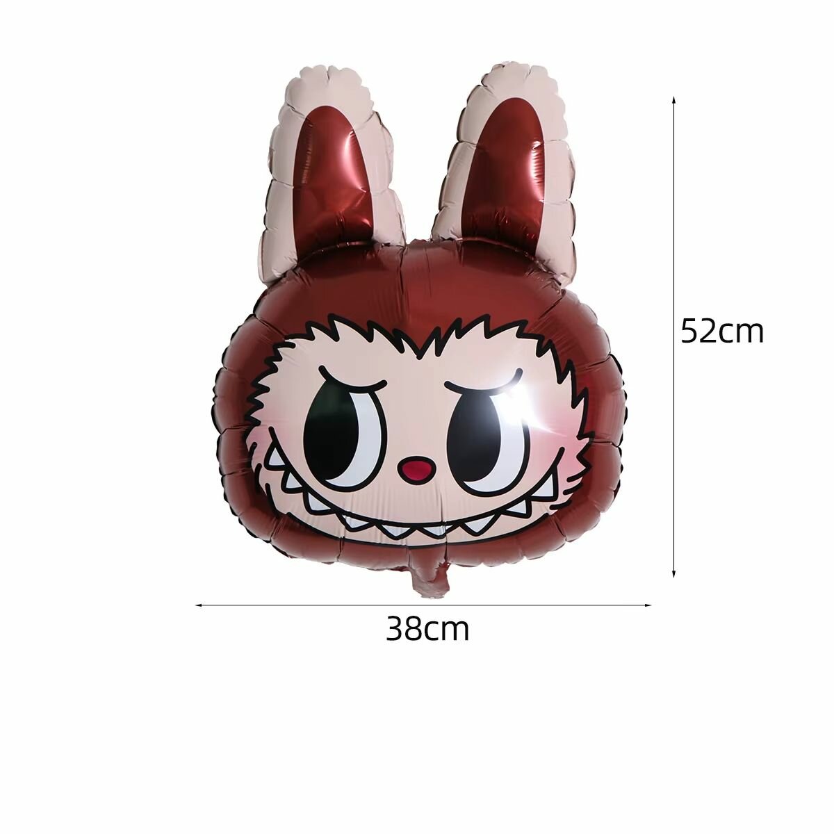 Воздушное чудо Лабубу: Подарок и декор - два шара — фото 1