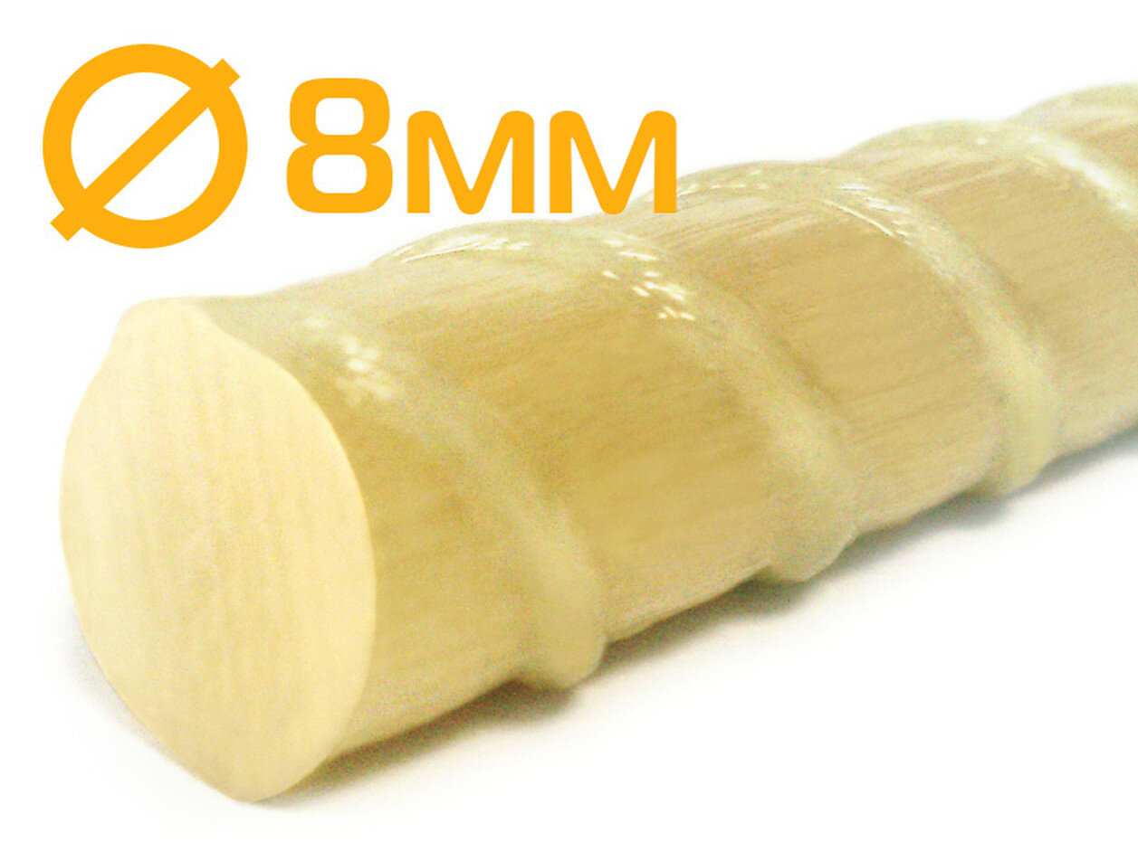 Арматура композитная 8 мм 50 м. п. бухта