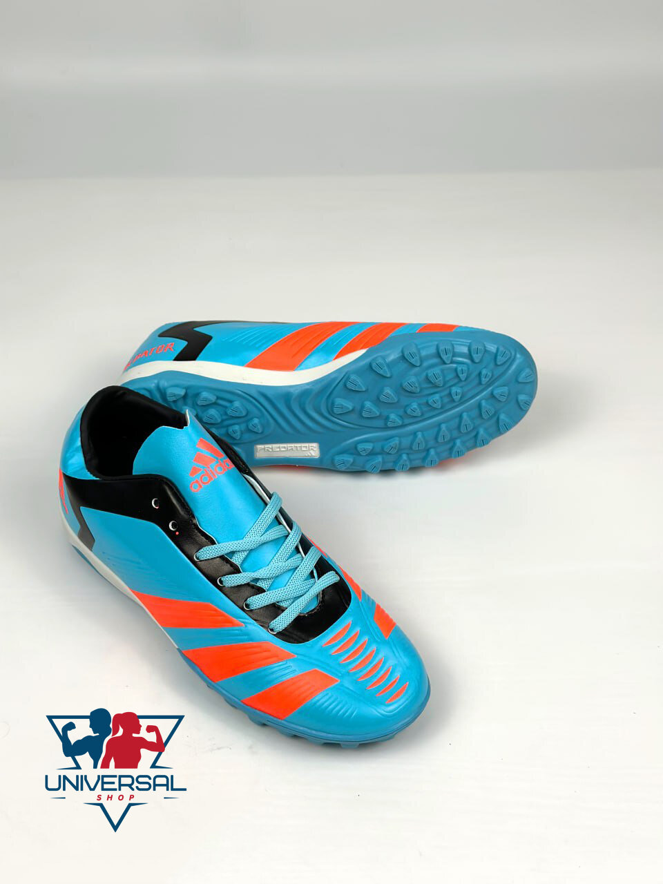 Сороконожки adidas, размер 40, голубой