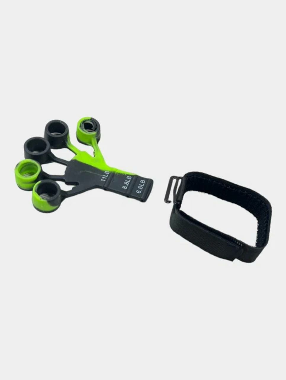 Тренажер пальцев General Fitness, укрепление силы, мощности и скорости, черный — фото 1