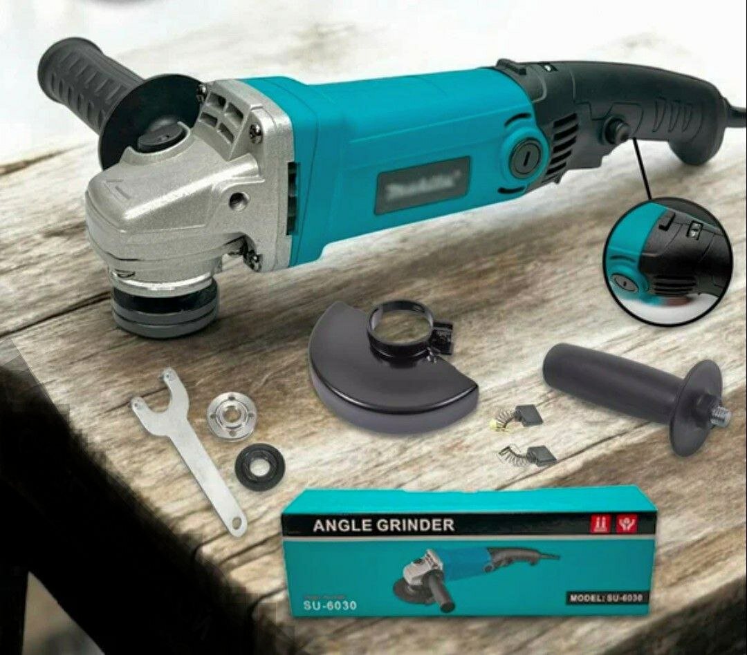 Болгарка с регулировкой, 125 мм, 6 х скоростная профессиональный