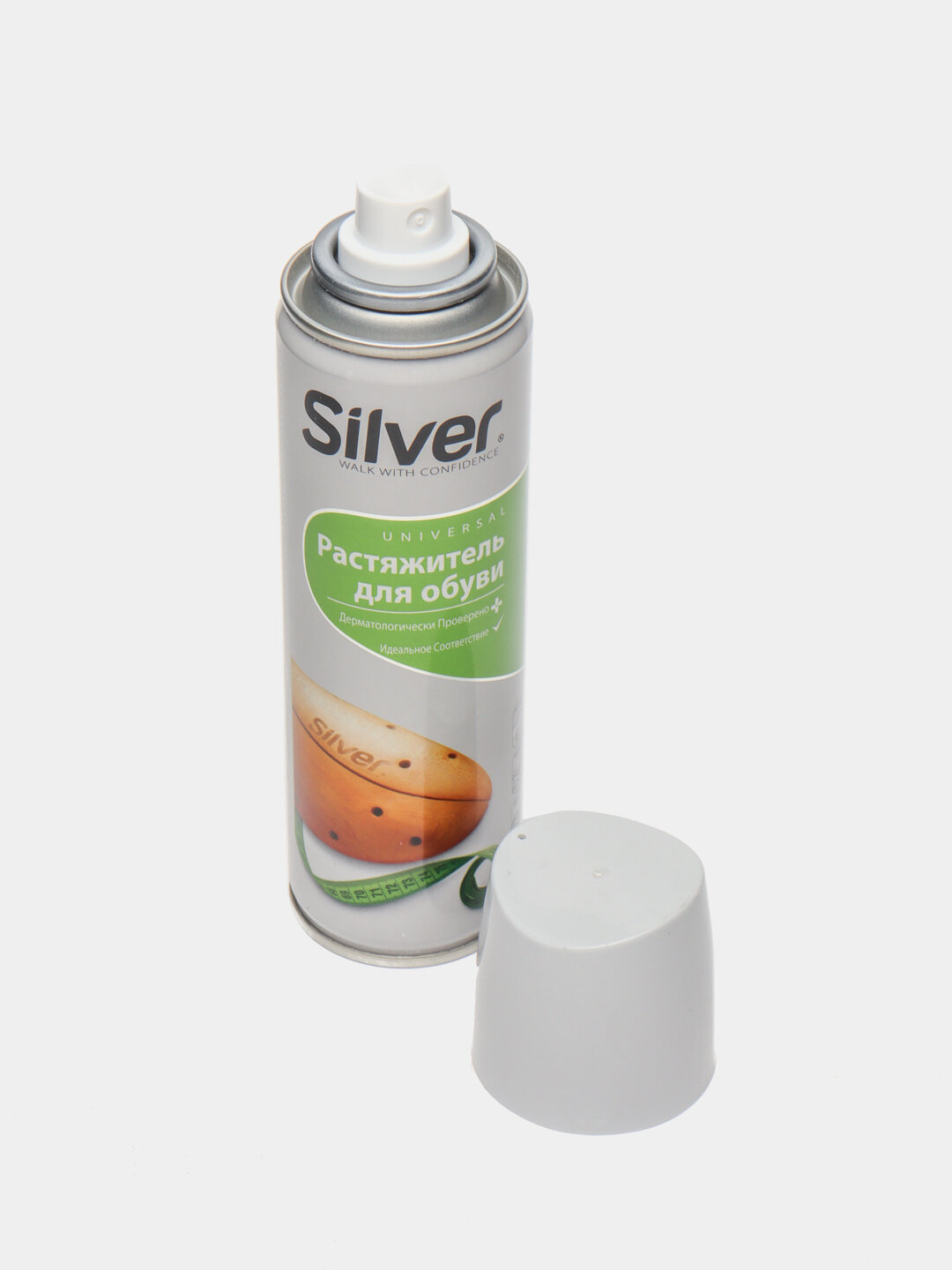 Пена-растяжитель Silver, для обуви, антибактериальный, 150 мл — фото 1