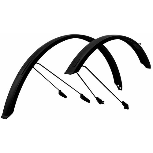 Крылья комплект CUBE ACID Mudguard set 56 28 BB Mount 20 - black 10990₽