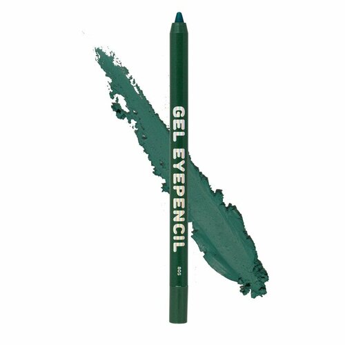 Карандаш для глаз гелевый Parisa Gel Eyepencil, тон: 805 Изумрудный, 1.2 г