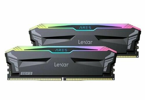 32GB Модуль памяти Lexar Ares RGB DDR5 6000MHz 2x16 ГБ (LD5FU016G