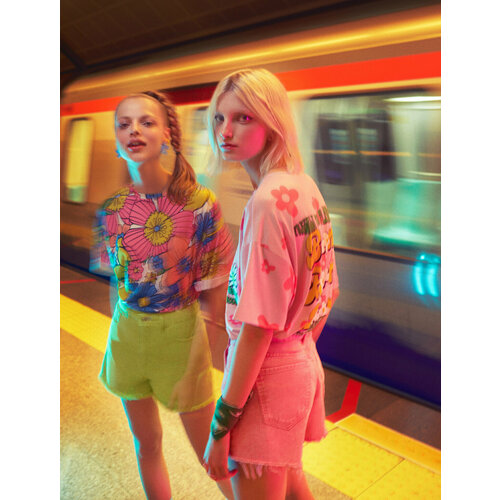 фото Шорты koton, размер 38, зеленый