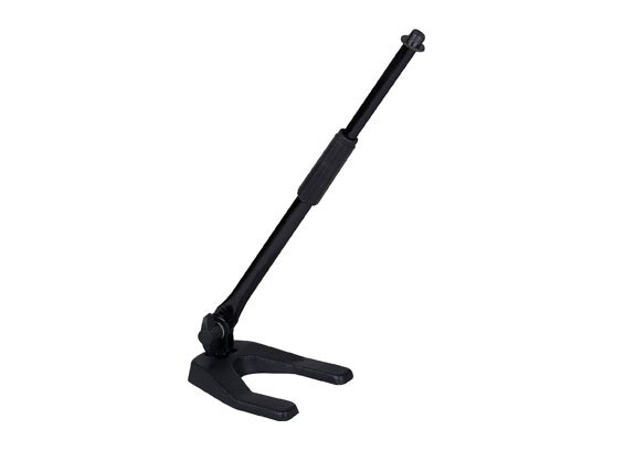 фото ECO MS037 Black Микрофонная настольная телескопическая стойка с чугунным основанием, Цвет: Черный, высота: 40-58см, Вес: 2,4 кг, Поставляется по 10ш