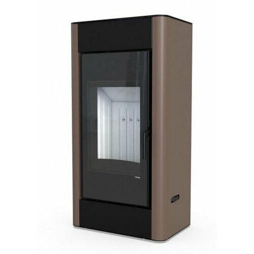 Печь DEFRO HOME SOLUM 9кВт, коричневая сталь