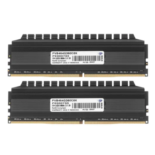 Память оперативная DDR4 32Gb 2x16Gb Patriot Viper 4 Blackout 3600MHz PVB464G360C8K радиатор 1786000₽
