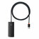 Хаб Baseus Lite Series 4-Port Type-C HUB Adapter (Type-C to USB 3.0x4 ) 1 м Blac...