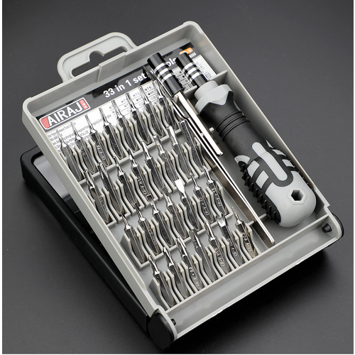 Набор бит с отверткой 33в1 для ремонта техники 690₽