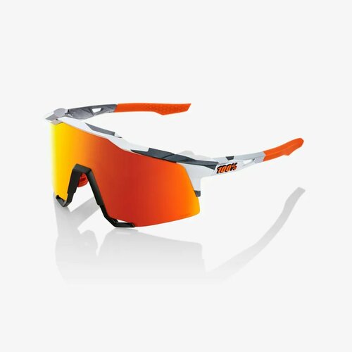 фото Солнцезащитные очки 100%, белый, оранжевый