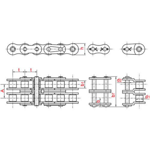 Звено переходное П-2ПР-15,875-45,4 (10B-2 OL) (акмаш-холдинг)