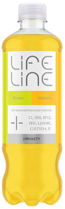 Напиток Lifeline Immunity Манго-Киви витаминизированный негазированный 500мл