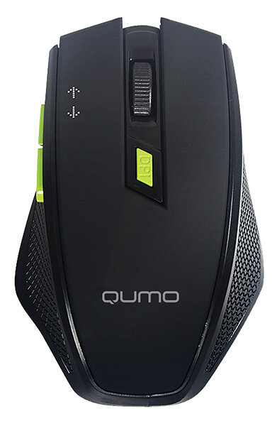 Мышь беспроводная Qumo Prisma M85, 2400 dpi, USB, черный (33804)