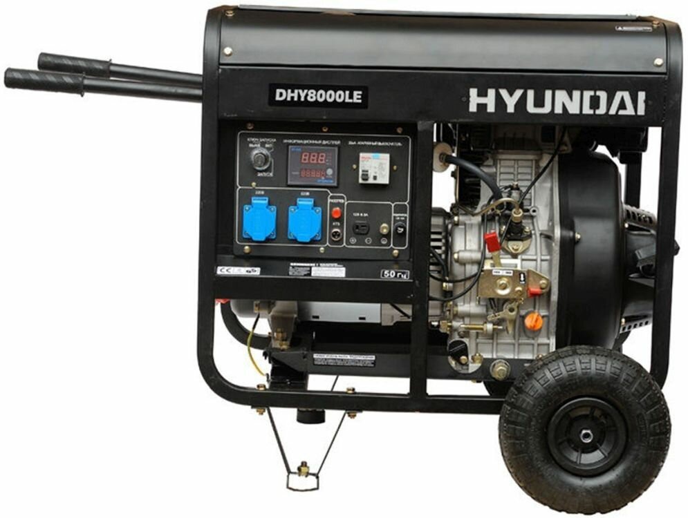 Дизельный генератор Hyundai - фото №19