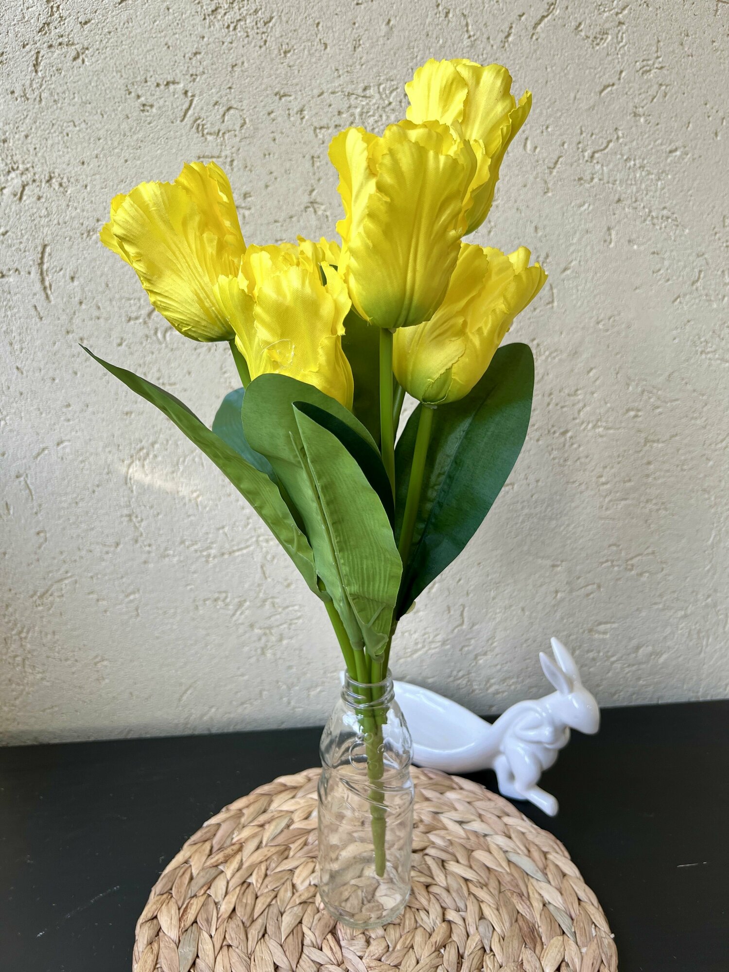 Искусственные цветы Тюльпан Бахромчатый для декора