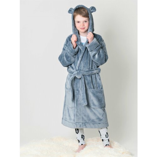 фото Халат fun.tusa, размер 134-146, серый