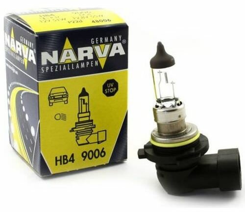 Лампа автомобильная галогенная Narva 48006 HB4 55W P22d 1 шт.